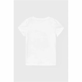 T shirt à manches courtes Enfant Name It Nmfvibeke Capsl Blanc