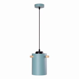 Lampe Suspension Dahlia Métal et Bois SKD-P1011-T