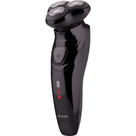 Sencor SMS 5510BK Rasoir électrique Homme à sec et charge, technologie Direct Drive, lames inox, autonomie 60 min, lavable, rasage confortable et silencieux