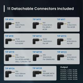 Chargeur d'ordinateur portable Ewent ew3969 90 W
