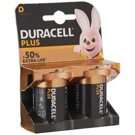 Duracell Pile LR20/MN1300 Plus Power Alcaline x 2, technologie DuraLock Power Preserve