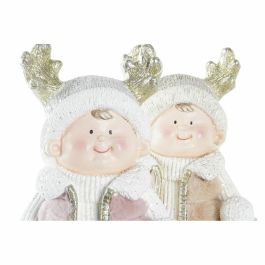 Décorations de Noël DKD Home Decor Enfants Magnésium (20,5 x 18 x 49,5 cm) (2 Unités)
