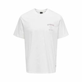T-shirt à manches courtes homme Only & Sons Onskye Reg Blanc Precio: 13.5. SKU: B12DA3DW3C