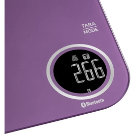 Balance de cuisine Sencor SKS 7073VT - 5 kg, Précision 1 g, Écran LCD rétroéclairé, 3 Modes, Fonction Tare, Compatible Appli