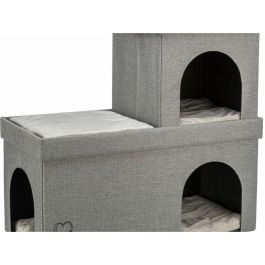 Grotte pour chat Trixie Kimy Gris clair 76 x 72 x 37 cm