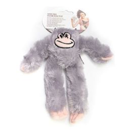 Jouet pour chien en peluche Gloria Iwa Gris Polyester polypropylène Singe