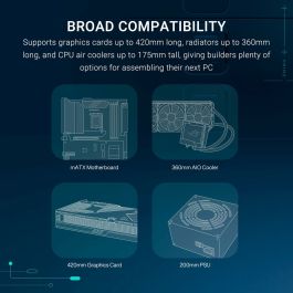 Boîtier ATX semi-tour Asus 90DC00P3-B19000 Blanc