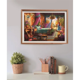CLEMENTONI - Puzzle 500 Pièces Ever After Disney Princesses - Ariel - Collection Officielle Disney