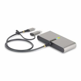 Câble USB Startech 5G2A1SGBB-USB-C-HUB Gris