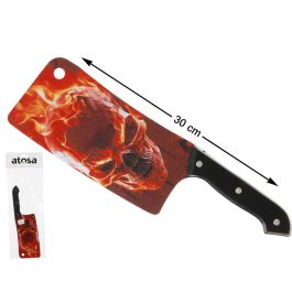 Couteau décoratif 30 cm avec crâne rouge sur le manche - Accessoire de déguisement Halloween et cosplay Precio: 2.544. SKU: B1ADFFEM5K
