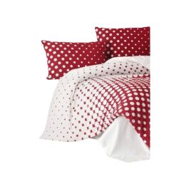 Parure de couette Rouge Lit king size 3 Pièces