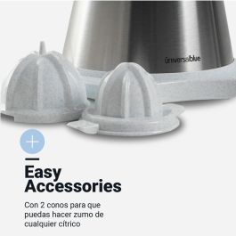 Centrifugeuse électrique Universal Blue JUICY Blanc Acier 300 W