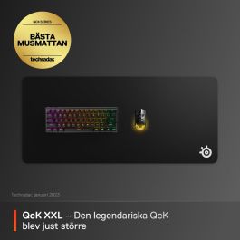 Tapis de Souris SteelSeries SteelSeries QcK XXL Noir 90 x 40 cm