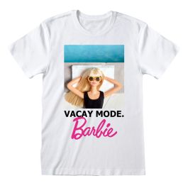 T shirt à manches courtes Barbie Vacay Mode Blanc Unisexe Precio: 34.188. SKU: D0800417
