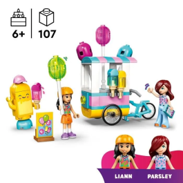 Lego LEGO Friends 42692 - Stand de Glaces et de Ballons, Jouet de Construction avec Triporteur, Mini-Poupées, Accessoires - Pour Enfants dès 6 ans