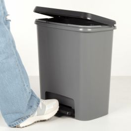 Poubelle Curver Gris foncé Plastique 25 L (5 Unités)