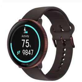 Polar Ignite 3 Titanium Leder- und Silikonarmband