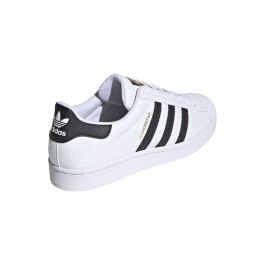 Chaussures de Running pour Adultes Adidas Superstar Vegan Blanc