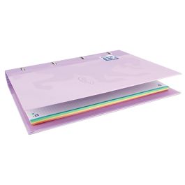 Reliure à anneaux Oxford Touch Europeanbinder Mauve A4 A4+