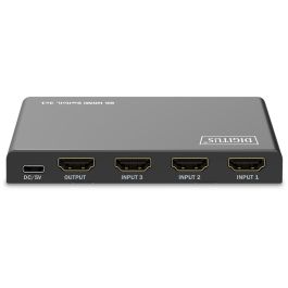 DIGITUS HDMI Switch, 3x1 8K/60Hz HDR, HDCP 2.3