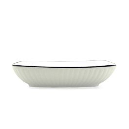 Bandeja Porcelana Gastro Black Quid 19,5x3,6 cm (6 Unidades)