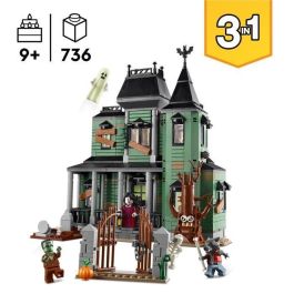 LEGO Creator 3 en 1 31167 Mansión Encantada - Set de construcción para niños a partir de 9 años