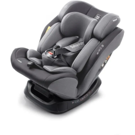 Babyauto Siège Auto LOLO IBELT Groupe 0/1/2/3 40-150cm I-Size Reclinable Réducteur Gris BAB8435593703489