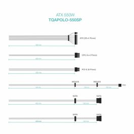 Bloc d’Alimentation TooQ TQAPOLO-550SP 550 W