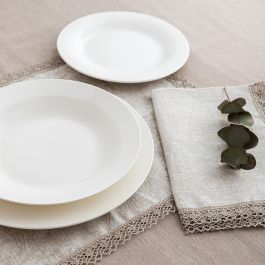 Vajilla Porcelana Lis Bidasoa 18 Piezas - 6 Personas