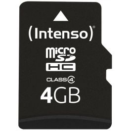 CARD 4GB Intenso MicroHC 21MB/s +Adapter