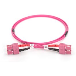 DIGITUS LWL Patchkabel SC -> SC 2.00m Multimode Duplex OM4
