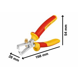 Bosch Alicate pelacables 160 mm VDE certifié jusqu'à 1000 V pour câbles jusqu'à 10 mm² AAAKE92880