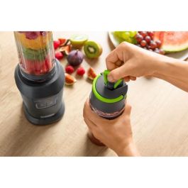 Sencor Blender SBL 7178BK, 800 W, 6 lames en acier inoxydable, 2 vitesses, bouteilles en Tritan sans BPA, pour smoothies et soupes - Noir