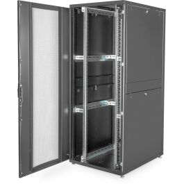 DIGITUS Serverschrank Unique 42HE 2050x800x1000mm schwarz (Speditionsversand)