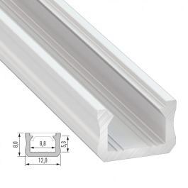 Profil Aluminium Tipo X 2.02M