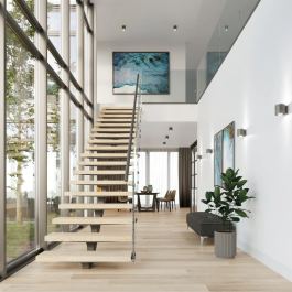 Orbis Lampe de Plafond Orbis SOL-SL.0021 Cylindrique Noir Gris Blanc Design Moderne