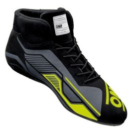 Omp Chaussures de Sport Fia 8856-2018 OMPIC0-0829-A01-178-43 Noir-Jaune Fluo Taille 43