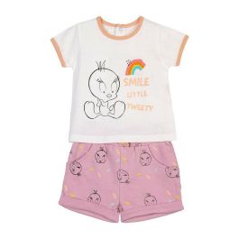 Ensemble de Vêtements Looney Tunes Rose 9 mois