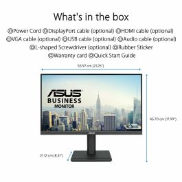 Écran Asus 90LM0540-B01370 24" Full HD LCD