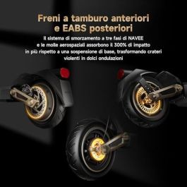 Trottinette Électrique Navee SNAVST3 Noir 25 km/h