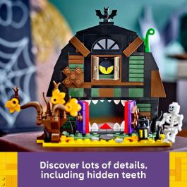 LEGO 40721 Granero de Halloween - Jouet de construction pour enfants à partir de 8 ans - Squelette