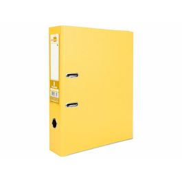 Reliure à anneaux Liderpapel AZ29 Jaune A4