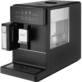 Sencor SES 9300BK Machine à Expresso avec Système EasyLatte, Broyeur Inox 19 bars, Réservoir 1.3L, Panneau LED