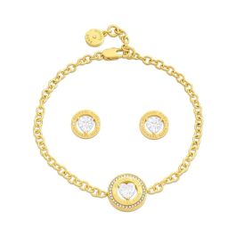 Ensemble Bracelet et Boucles d'oreilles Michael Kors Fashion Doré Precio: 139.5. SKU: B1A6TCM83X