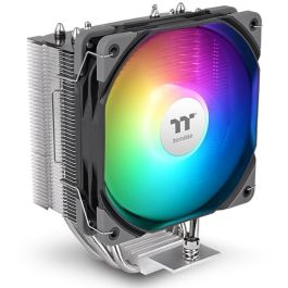 Thermaltake UX400 ARGB - Refroidisseur d'air à ventilateur 12 cm Noir avec éclairage ARGB synchronisé - 4 caloducs - TDP 240W - Pour processeur