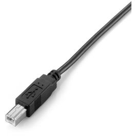 Equip USB Kabel 2.0 A-B St/St 2.00m schwarz Polybeutel