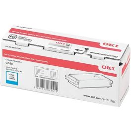 Toner original OKI C650 Cyan