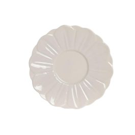 Jeu de 6 tasses avec plat Home ESPRIT Blanc Porcelaine 120 ml