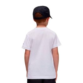 T shirt à manches courtes Enfant Jordan Mj Wordmark Emb Crew Blanc S