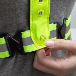 Harnais de Sport avec Lumières LED Lurunned InnovaGoods